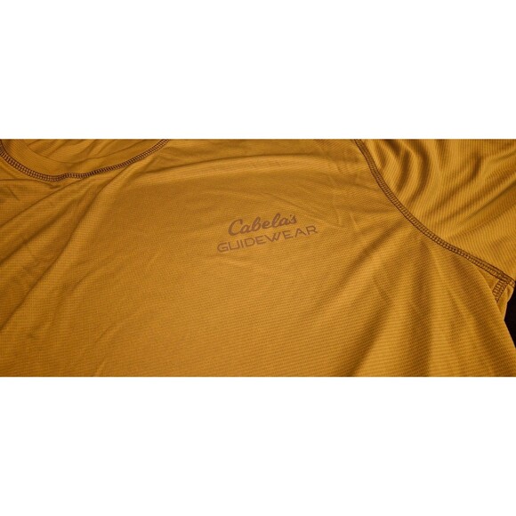 Cabela’s Guidewear Long Sleeve Fishing/Outdoor Shirt UPF 50 Size Large Green - Picture 7 of 14